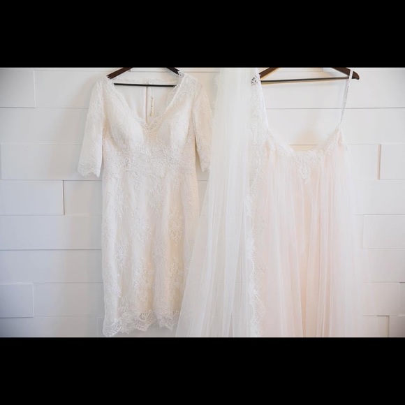 Wedding Gown and Reception Dress - Picture 2 of 7